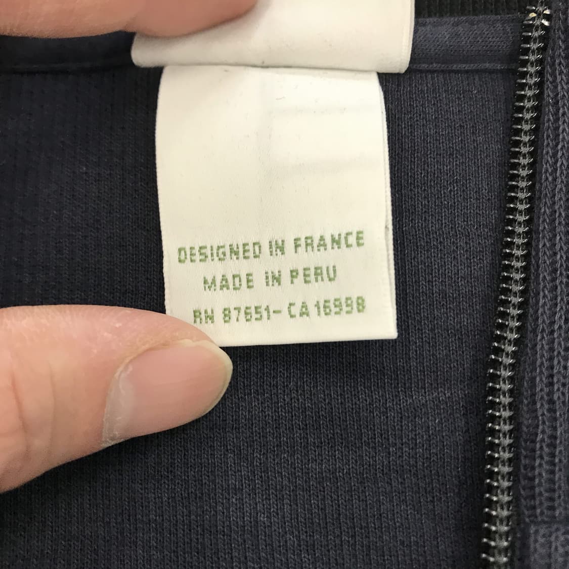 라코스테 하프집업 스웻셔츠 [115사이즈] 상품이미지5