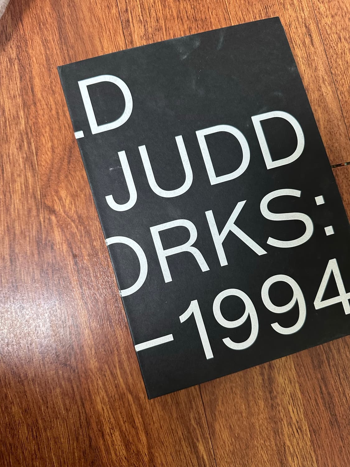 Donald Judd 아트북 상품이미지1