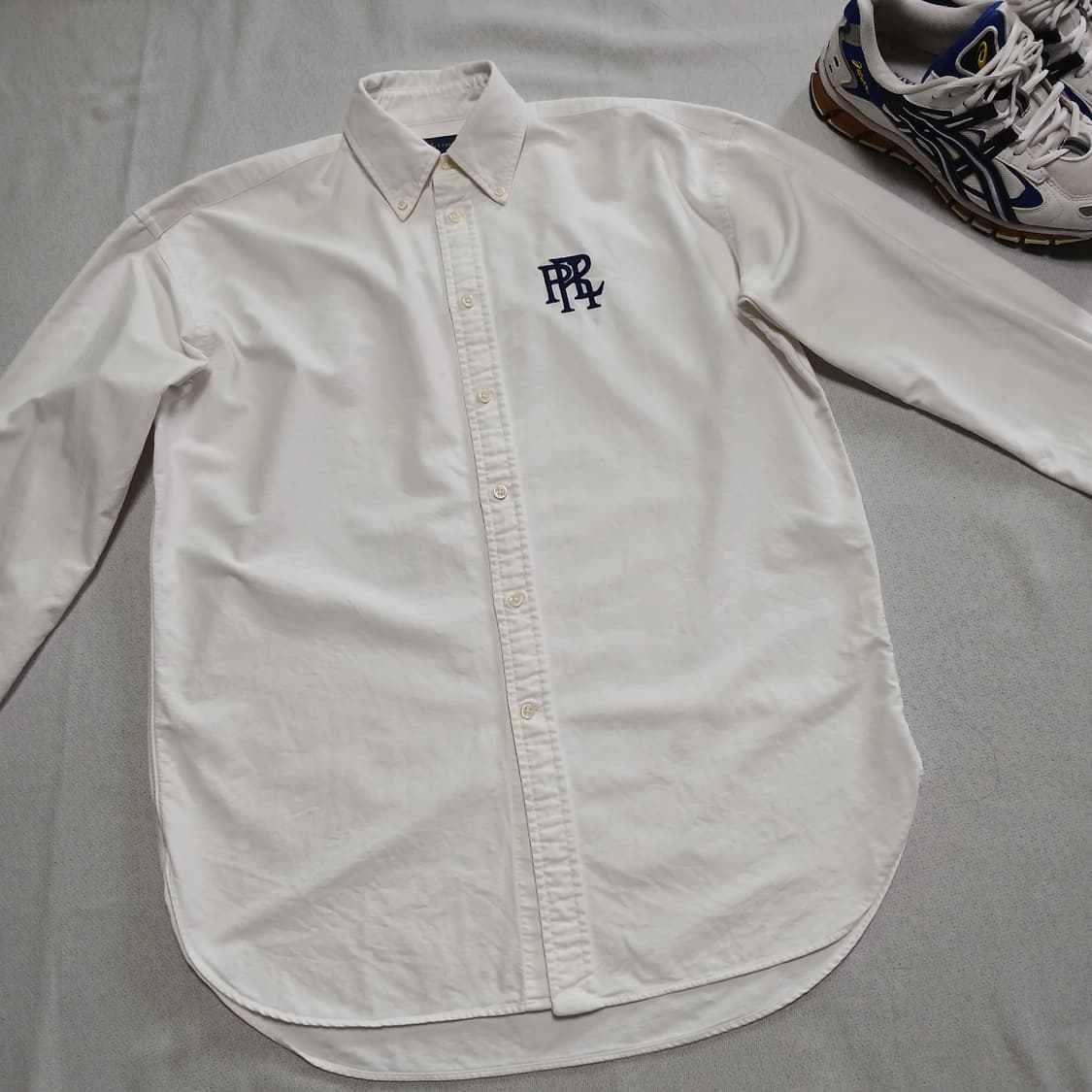 POLO 폴로 랄프로렌 RRL 보이프렌드핏 화이트 셔츠 남방 상품이미지3