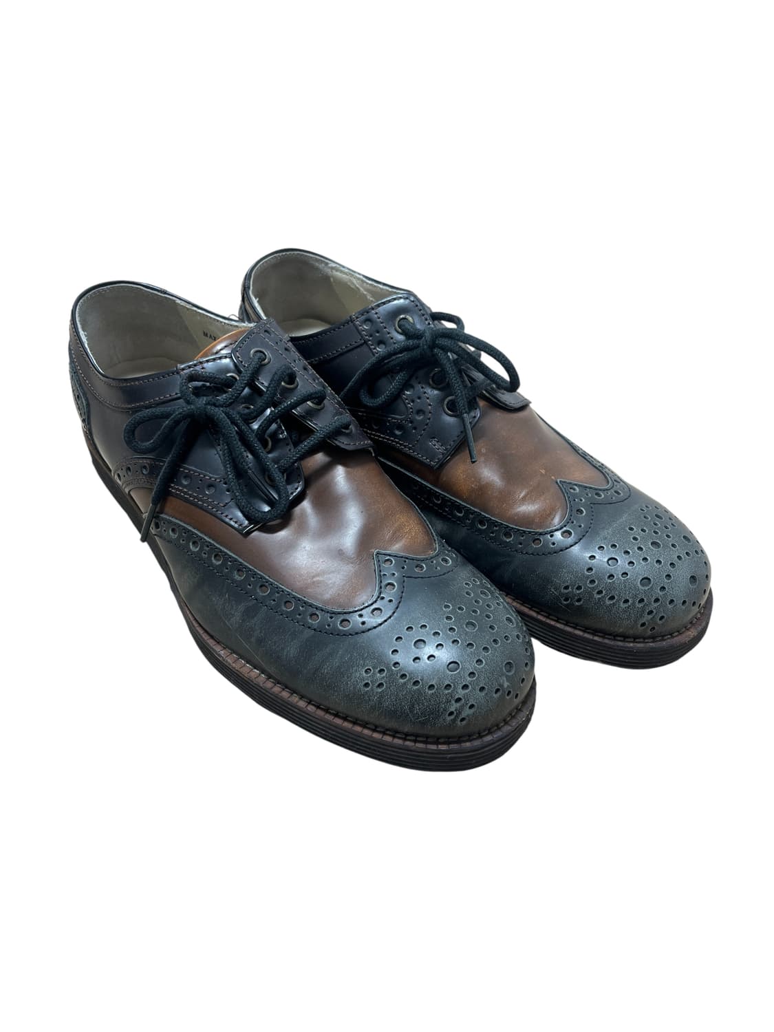 Landrover 투톤 레더 윙팁 더비 슈즈 260 상품이미지1