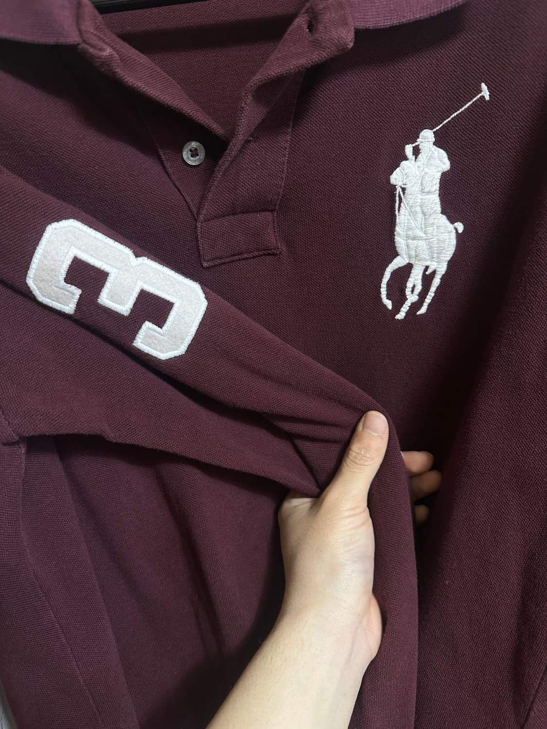 폴로 빅포니 긴팔 pk티 상품이미지1