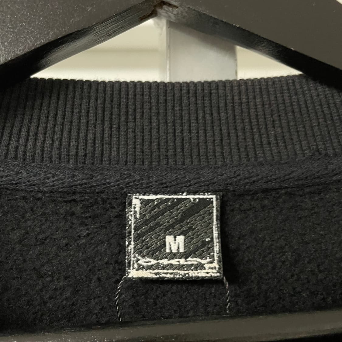 오클리 기모 맨투맨 블랙 M 상품이미지5