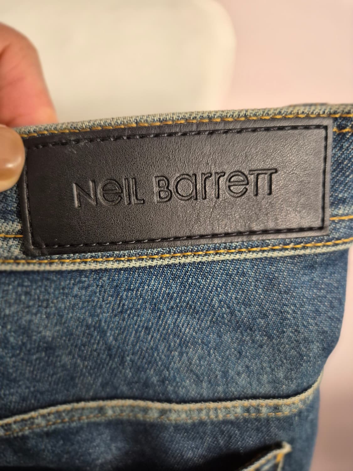 닐바렛 데님 청바지 상품이미지3