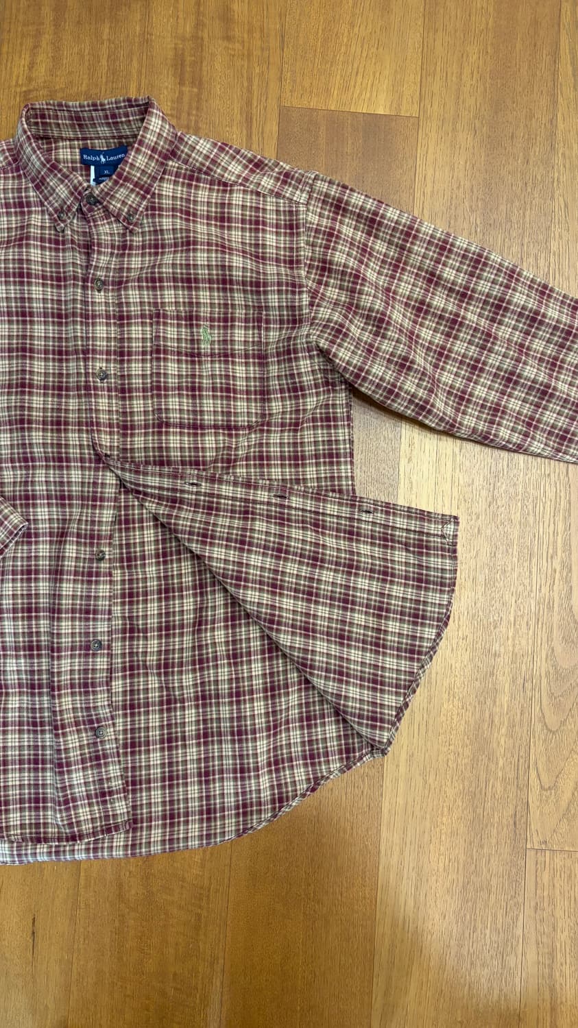 폴로 체크 셔츠 상품이미지3