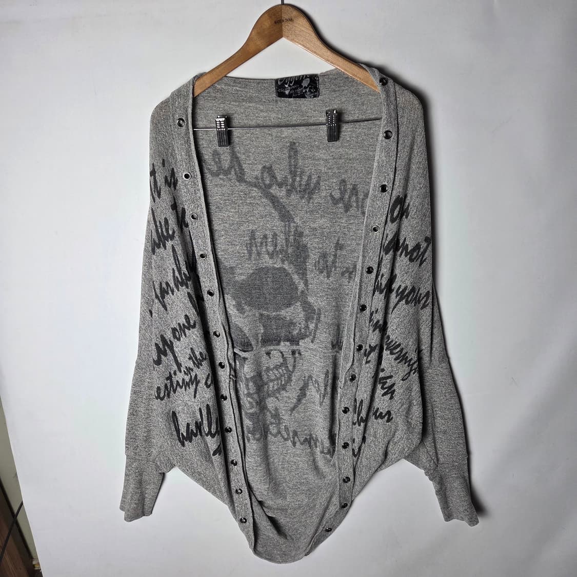 [Oggetto] 오게토 아일렛 스컬 가디건 상품이미지2