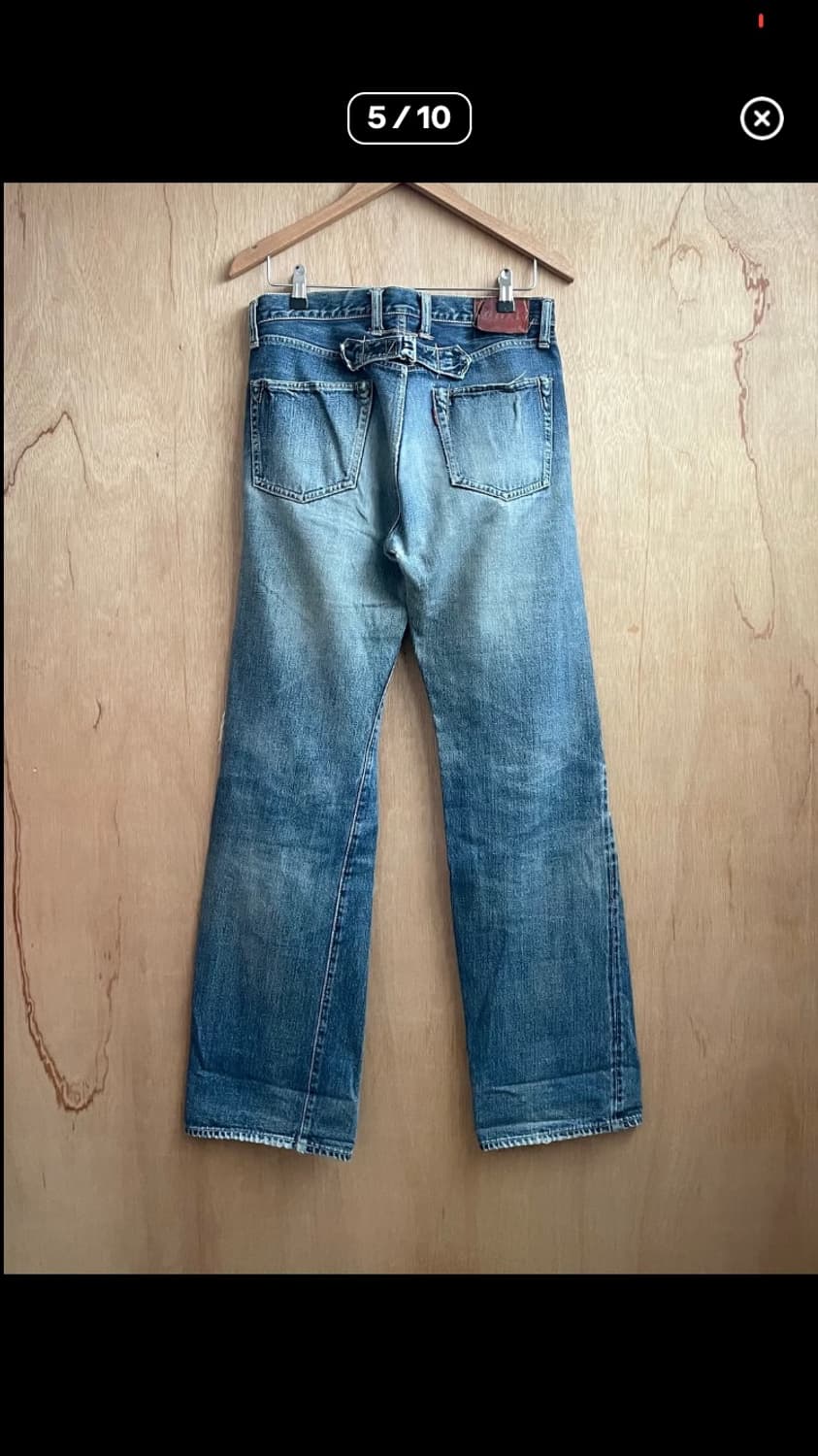 캐피탈 신치백 데님 상품이미지5