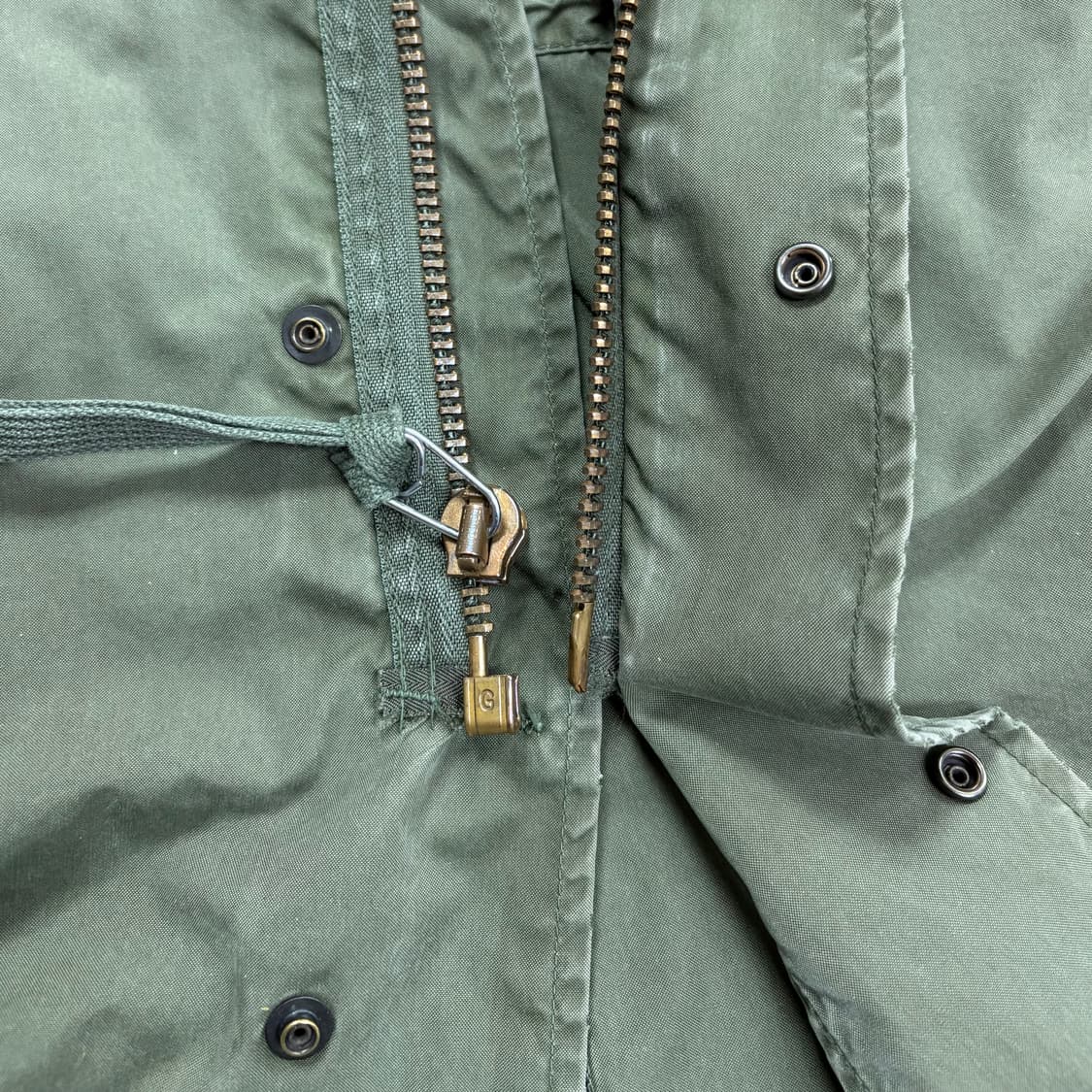 미군 오리지널 M-65 피쉬테일 파카 개파카 스몰 상품이미지5