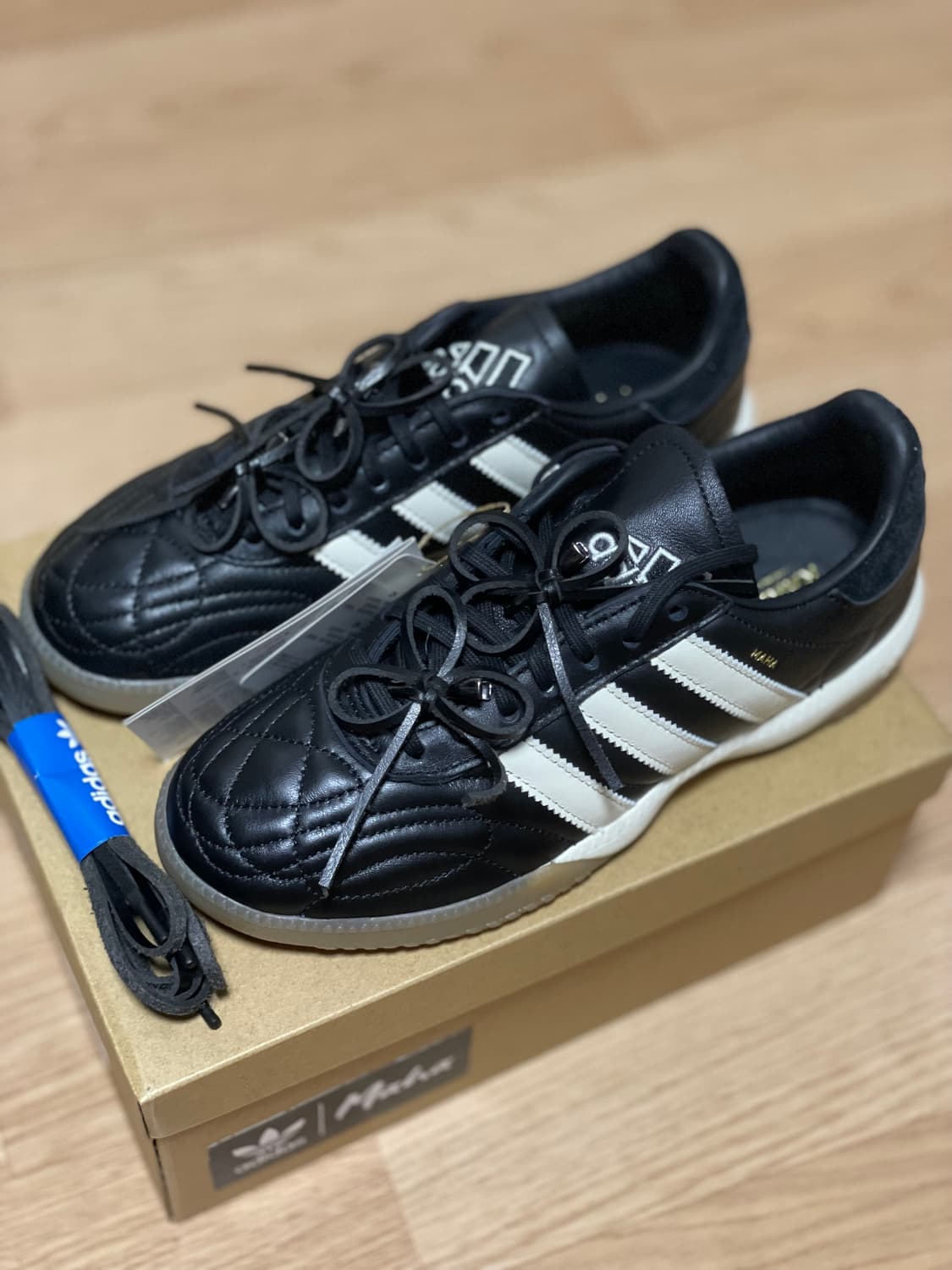 [235] 아디다스 X 네이키드 마하 삼바 코어 블랙(✨새상품) 상품이미지3