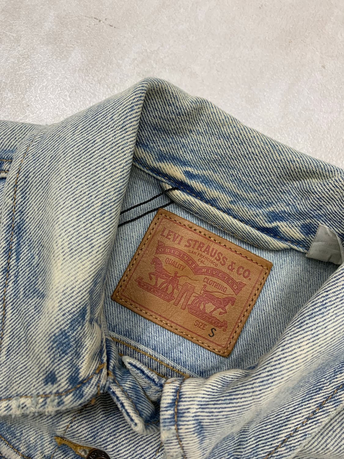 리바이스 연청 자켓 #337 상품이미지5