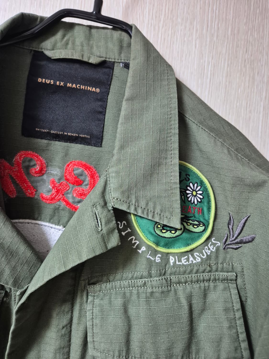 데우스 엑스 마키나 트래비스 립스탑 자켓 M 상품이미지5