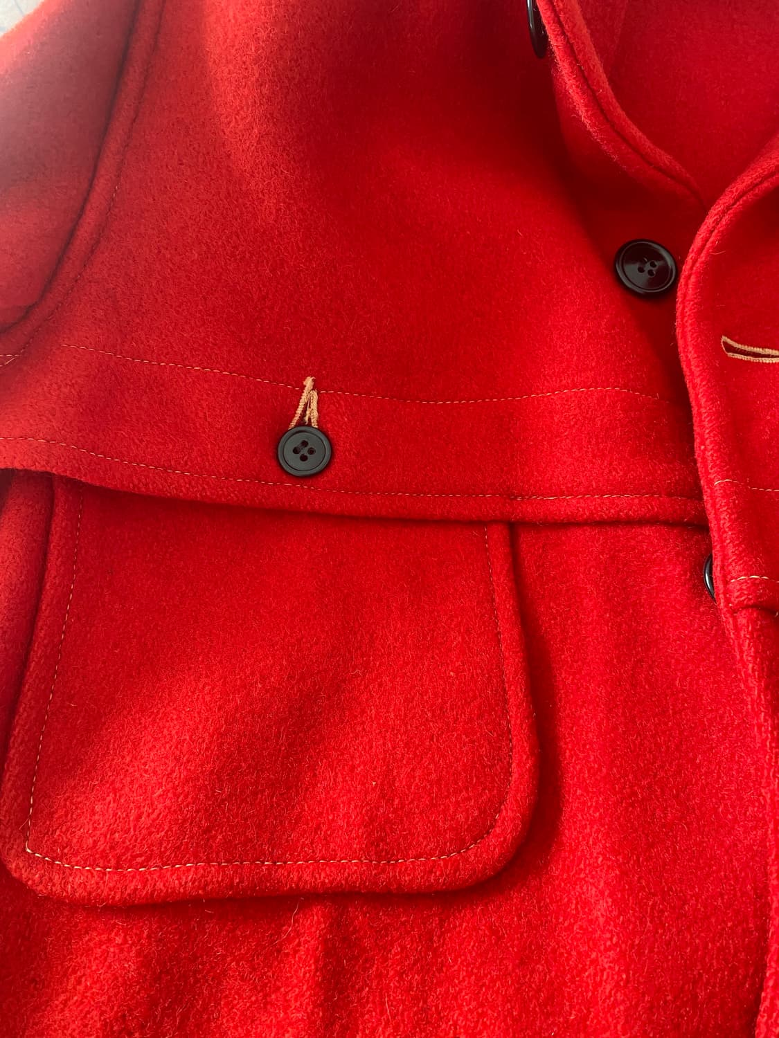 빈티지 울 헌탕자켓 판매합니다 상품이미지3