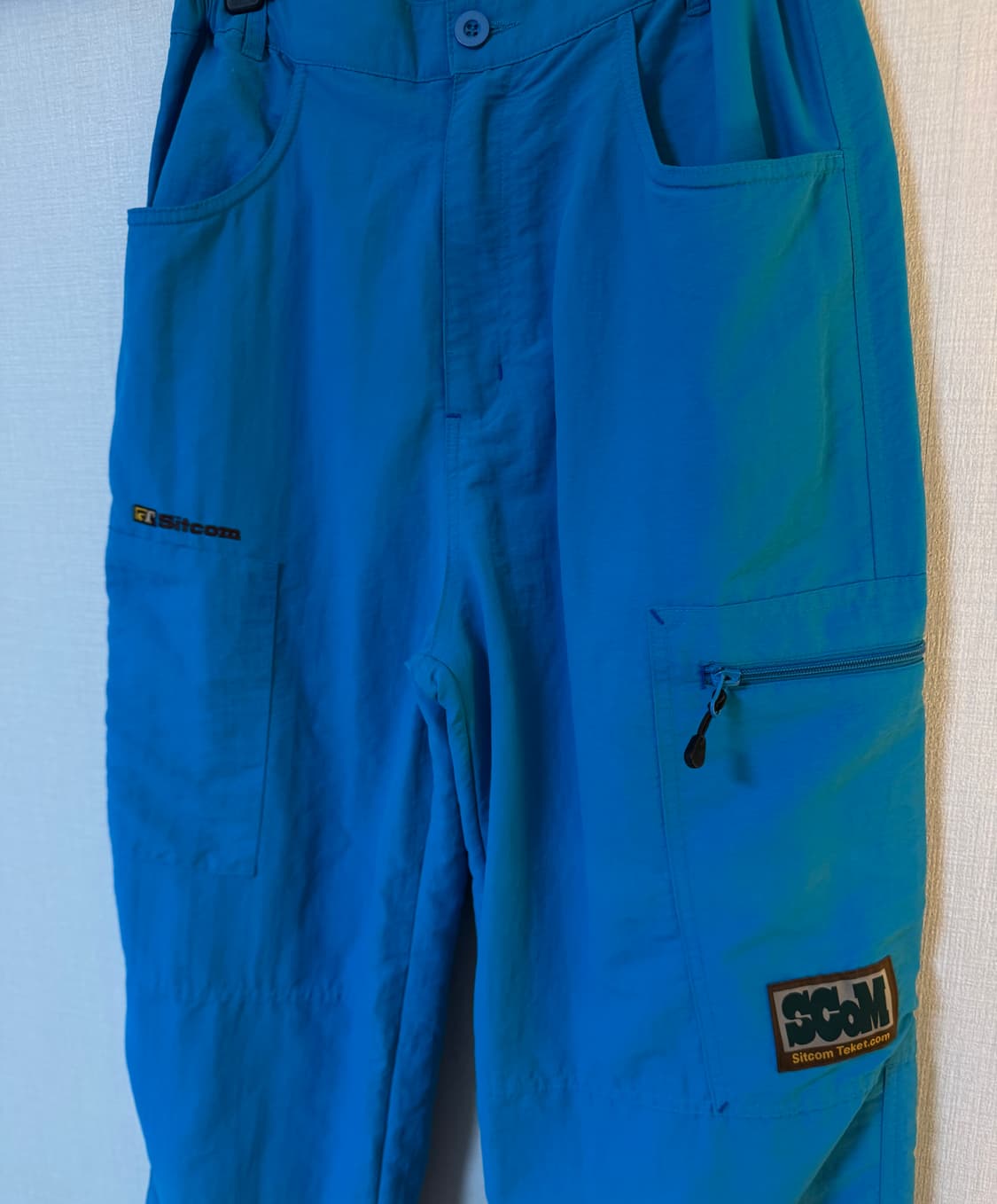 [M]테켓(Teket) 스토리지 팬츠 블루 상품이미지5