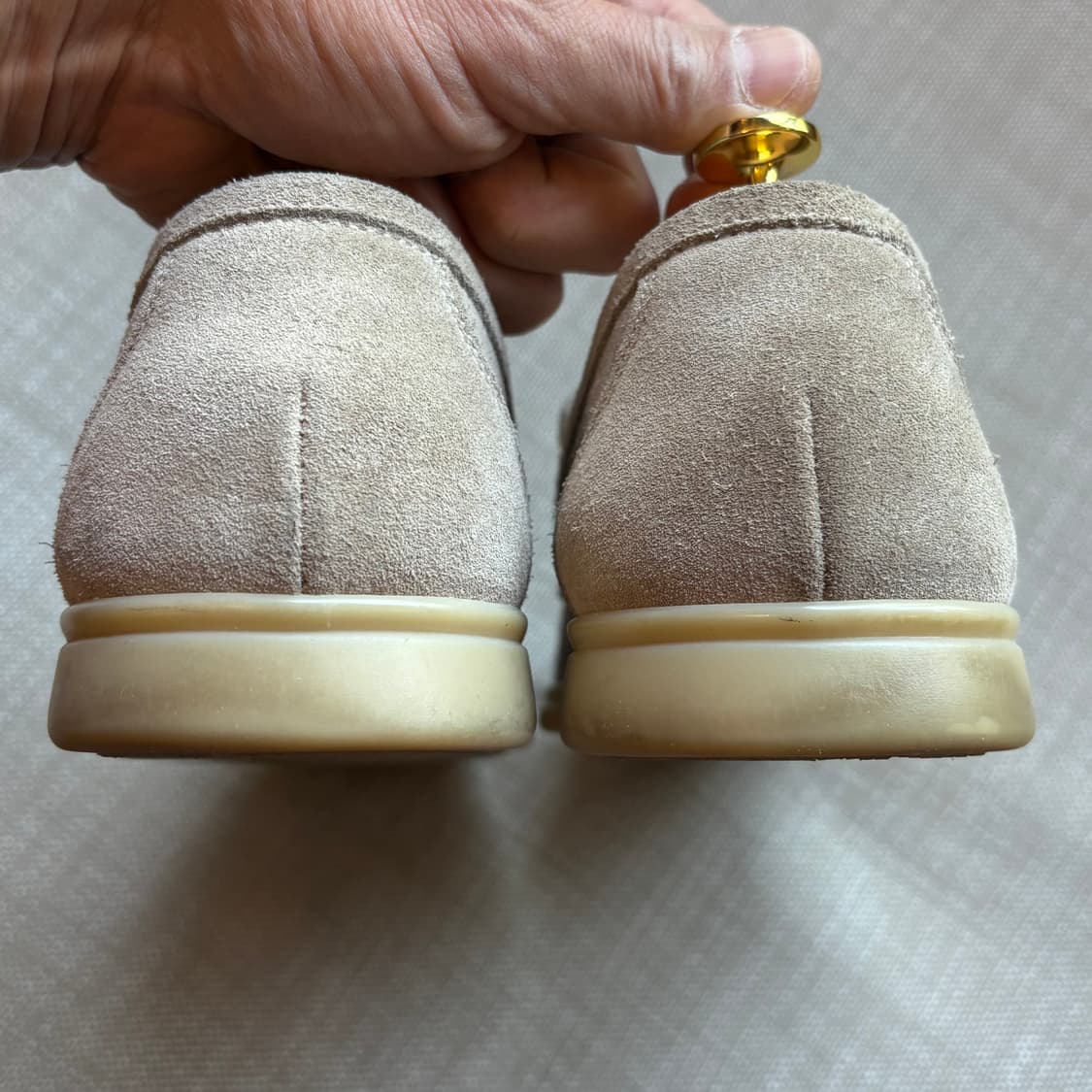 [255] Berwick 5542 스모크 스웨이드 슬립 온 로퍼 상품이미지3