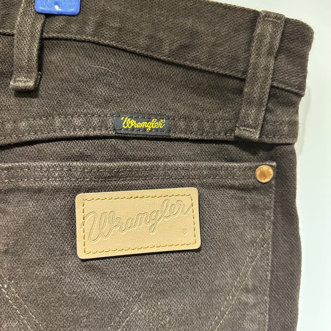 랭글러 브라운 데님팬츠 상품이미지4