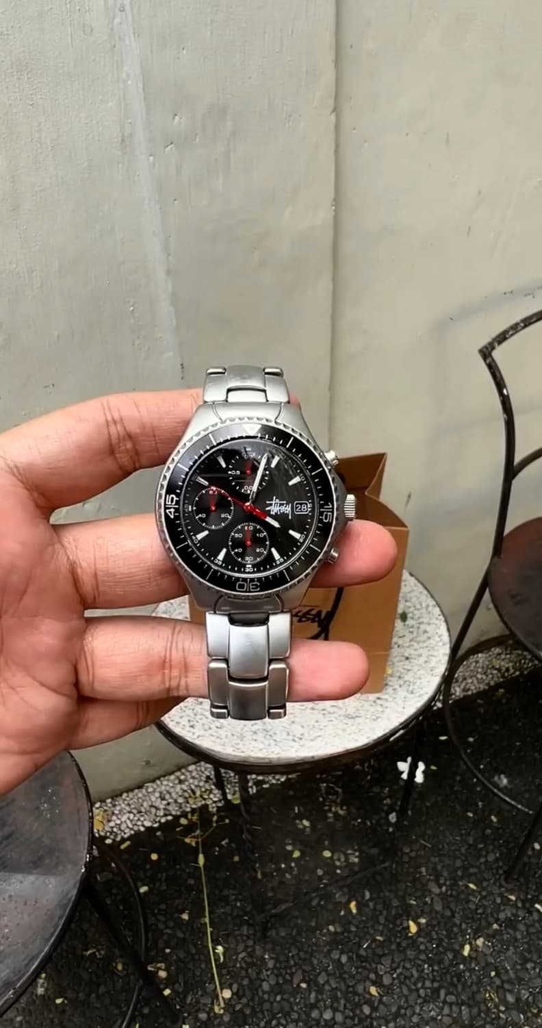 00’s old Stussy Limited Edition Watch 상품이미지9