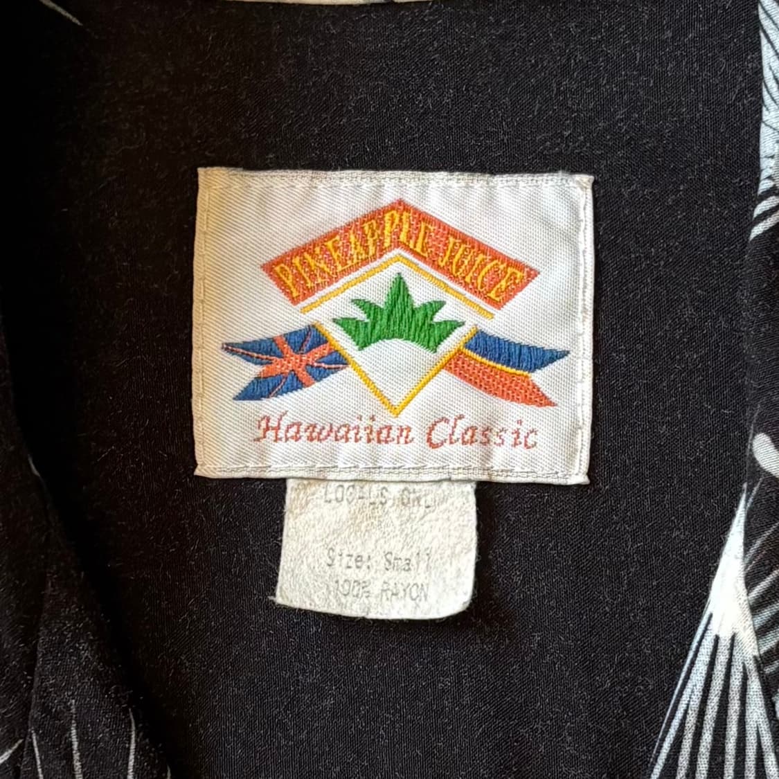 [S/97] 80s USA 레이온 하와이안 셔츠 상품이미지3