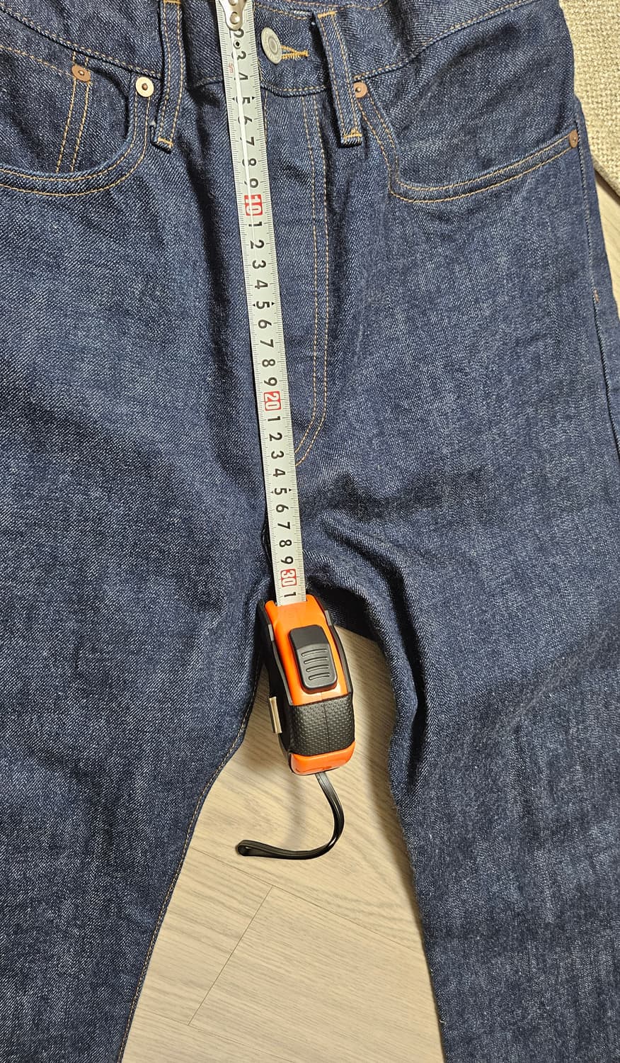 [32]아웃스탠딩x멋랩 40s 스트레이트 셀비지데님 상품이미지7