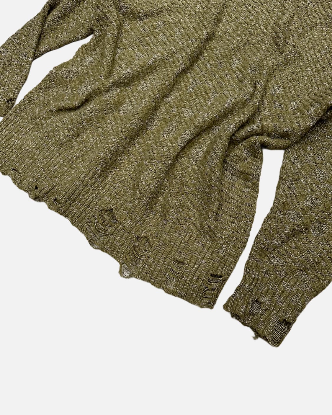 grunge texture distressed knit 상품이미지2