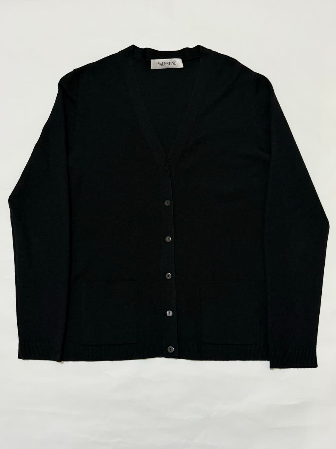 VALENTINO 발렌티노 베이직 울100 가디건 M 상품이미지2