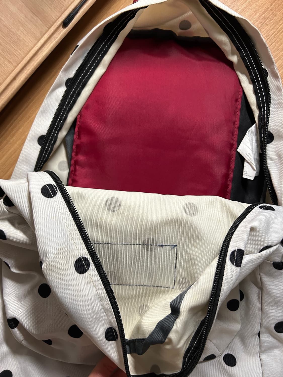 잔스포츠 도트 절판 백팩 상품이미지2