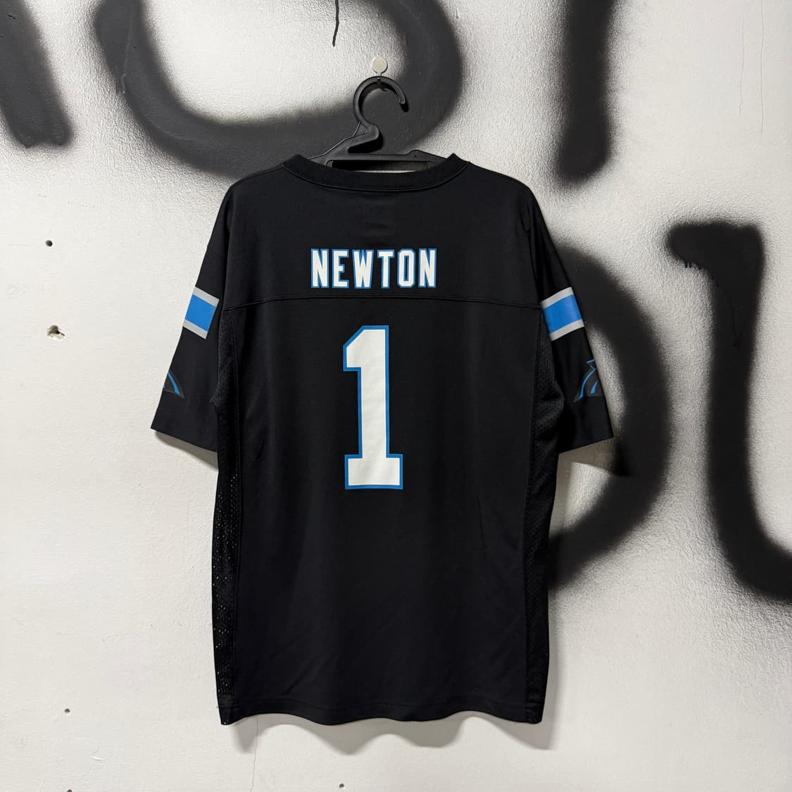 NFL 캐롤라이나 팬서스 캠 뉴튼 마킹 풋볼 져지 상품이미지2
