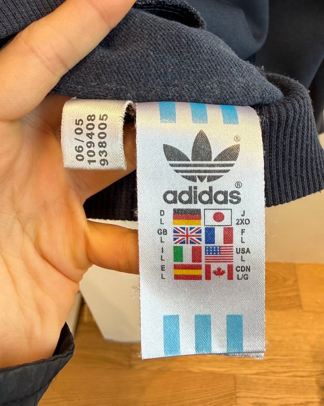 아디다스 네이비 구피 콜라보 트랙탑 자켓 상품이미지9