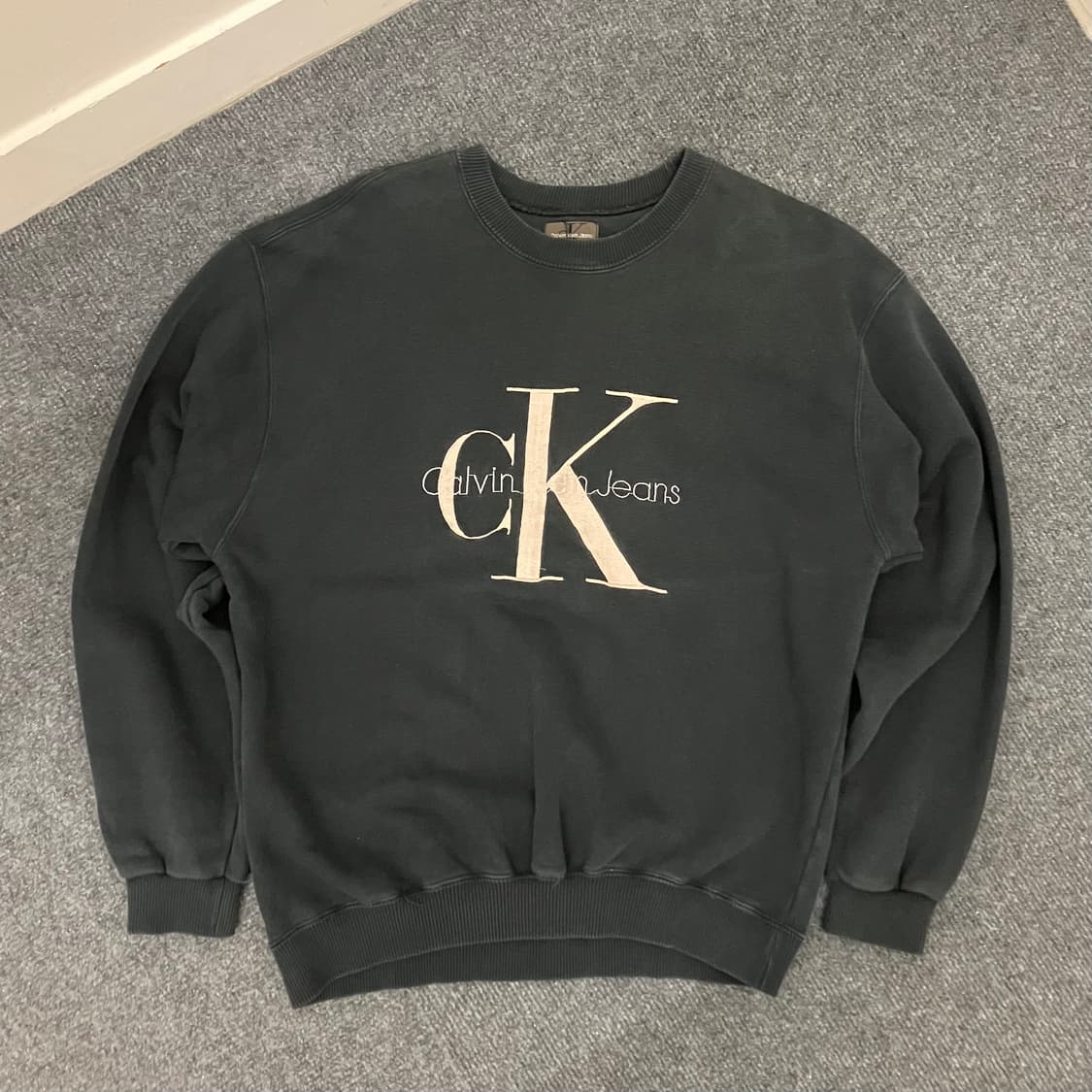 N43 90s ck 캘빈클라인 맨투맨 스웻셔츠 상품이미지1