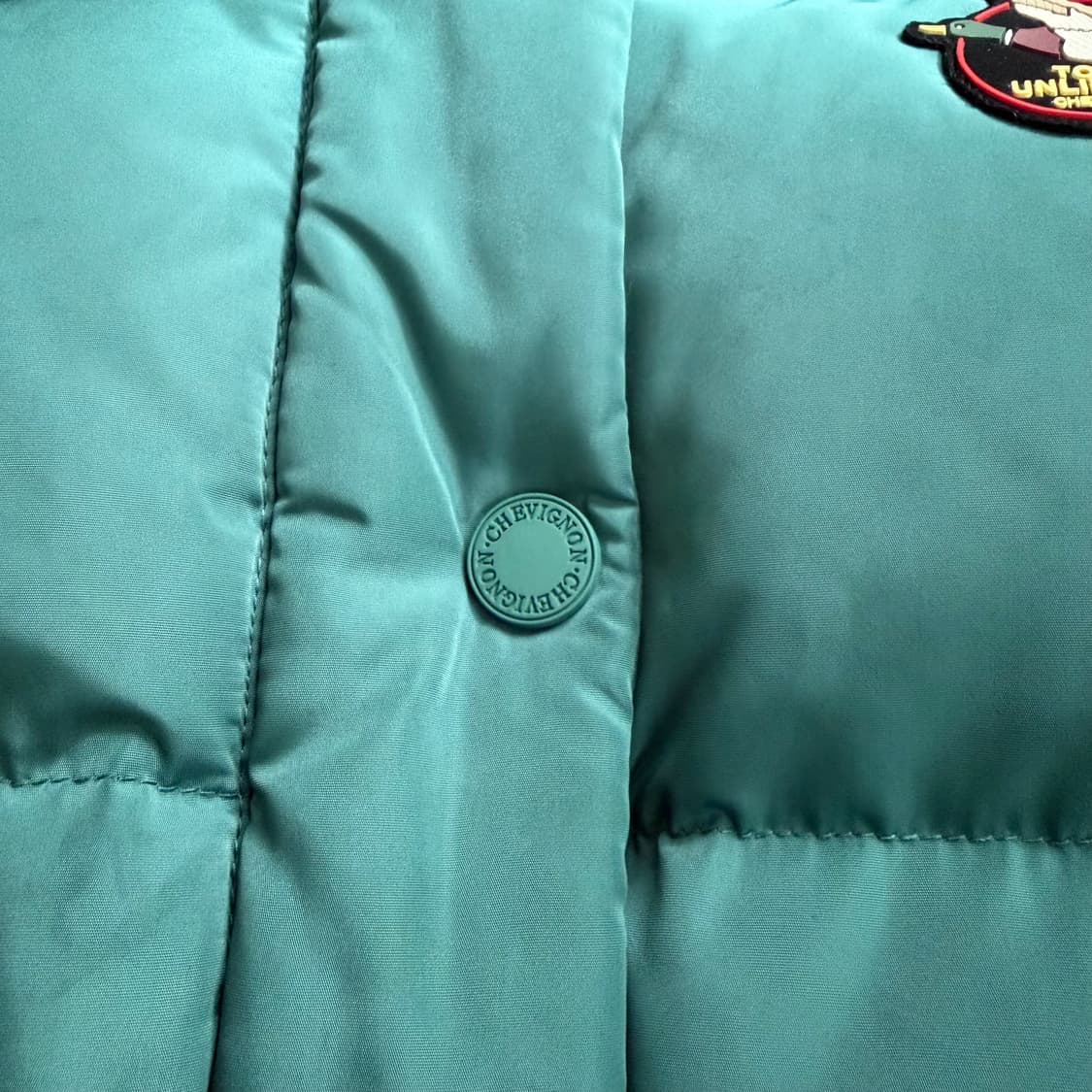 Chevignon 쉐비뇽 빈티지 덕다운 패딩 M 상품이미지5