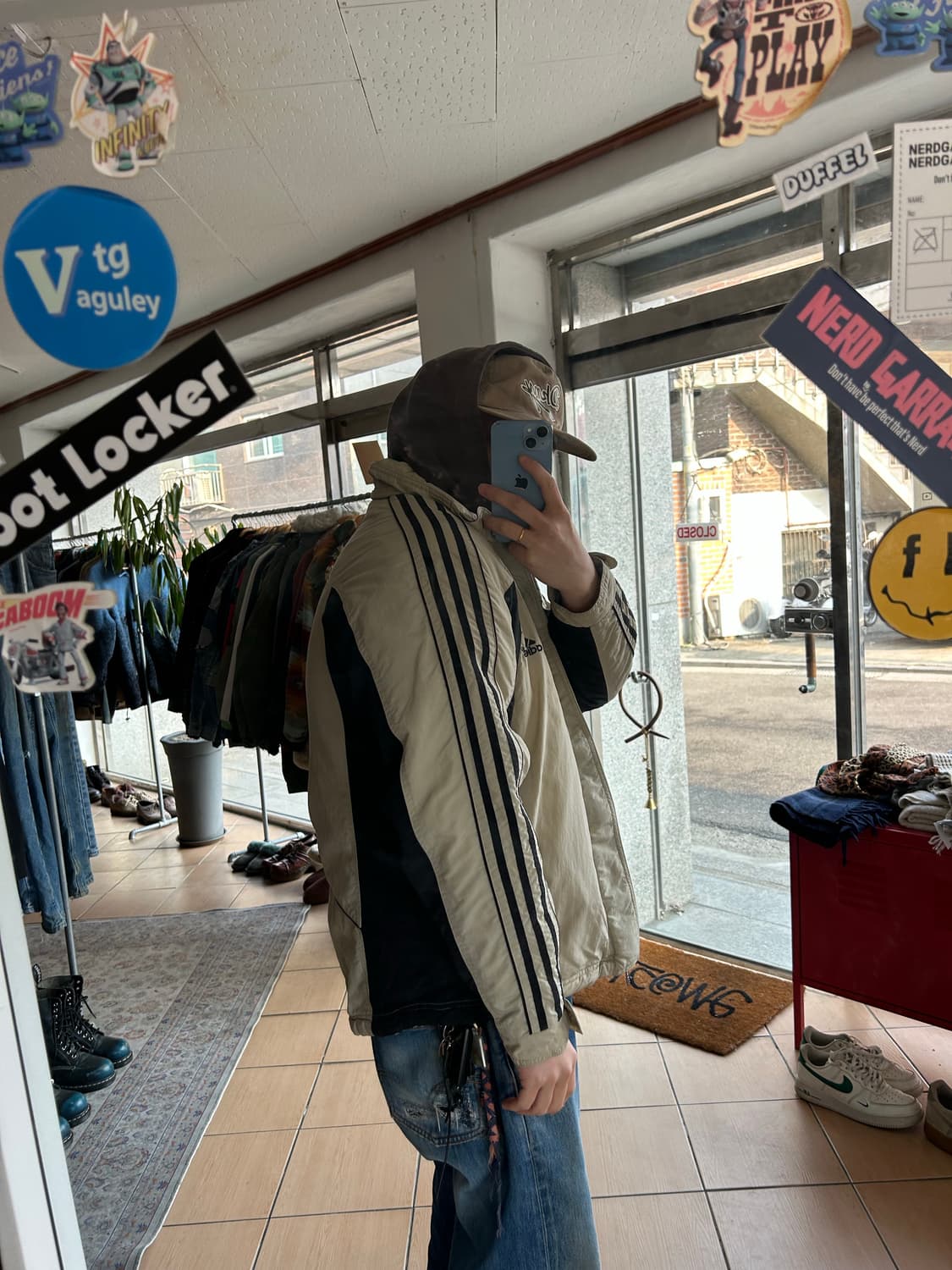 80-90’s 올드 아디다스 윈드브레이커 상품이미지2