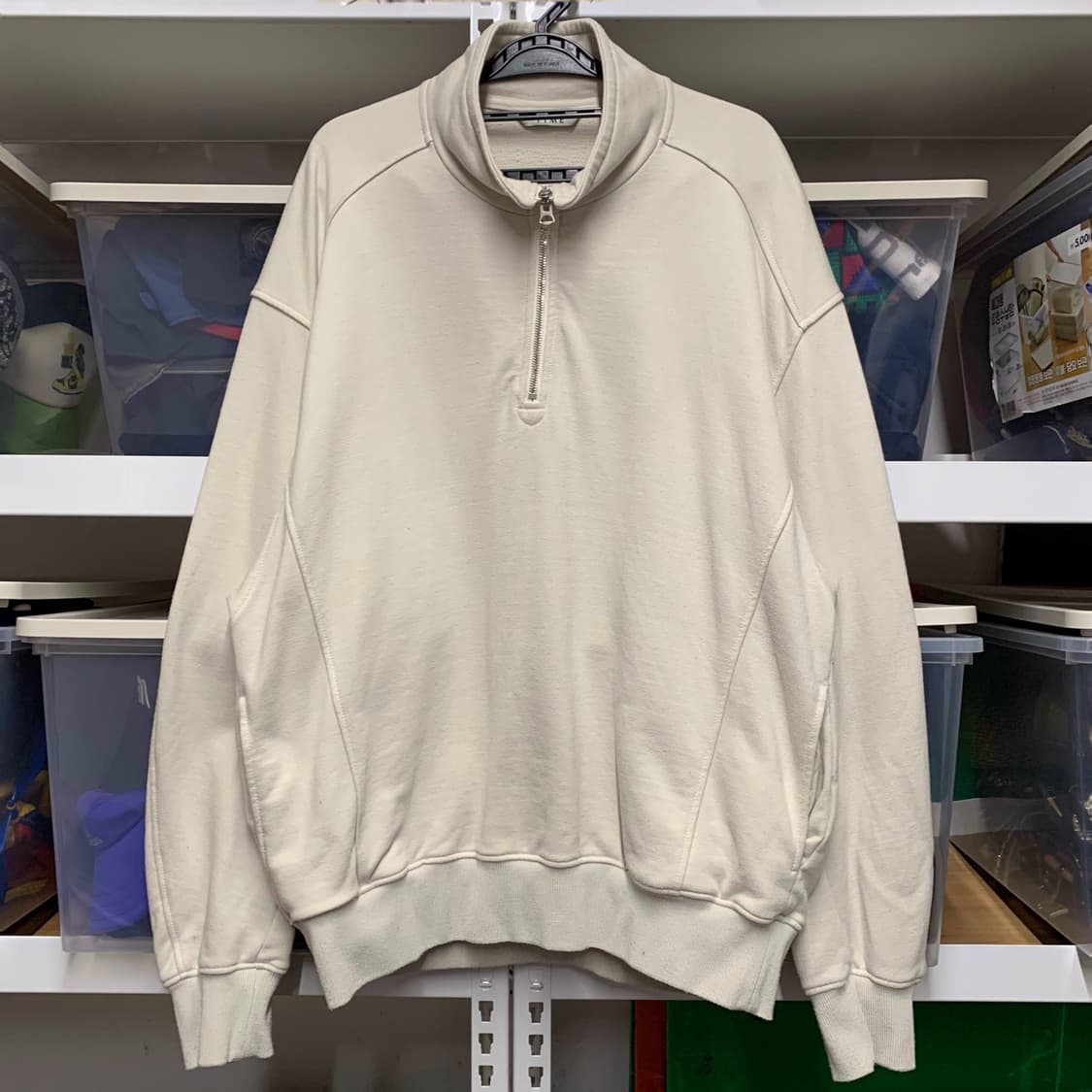 [XXL] 한섬 타임 쿼터집업 스웻셔츠 상품이미지2