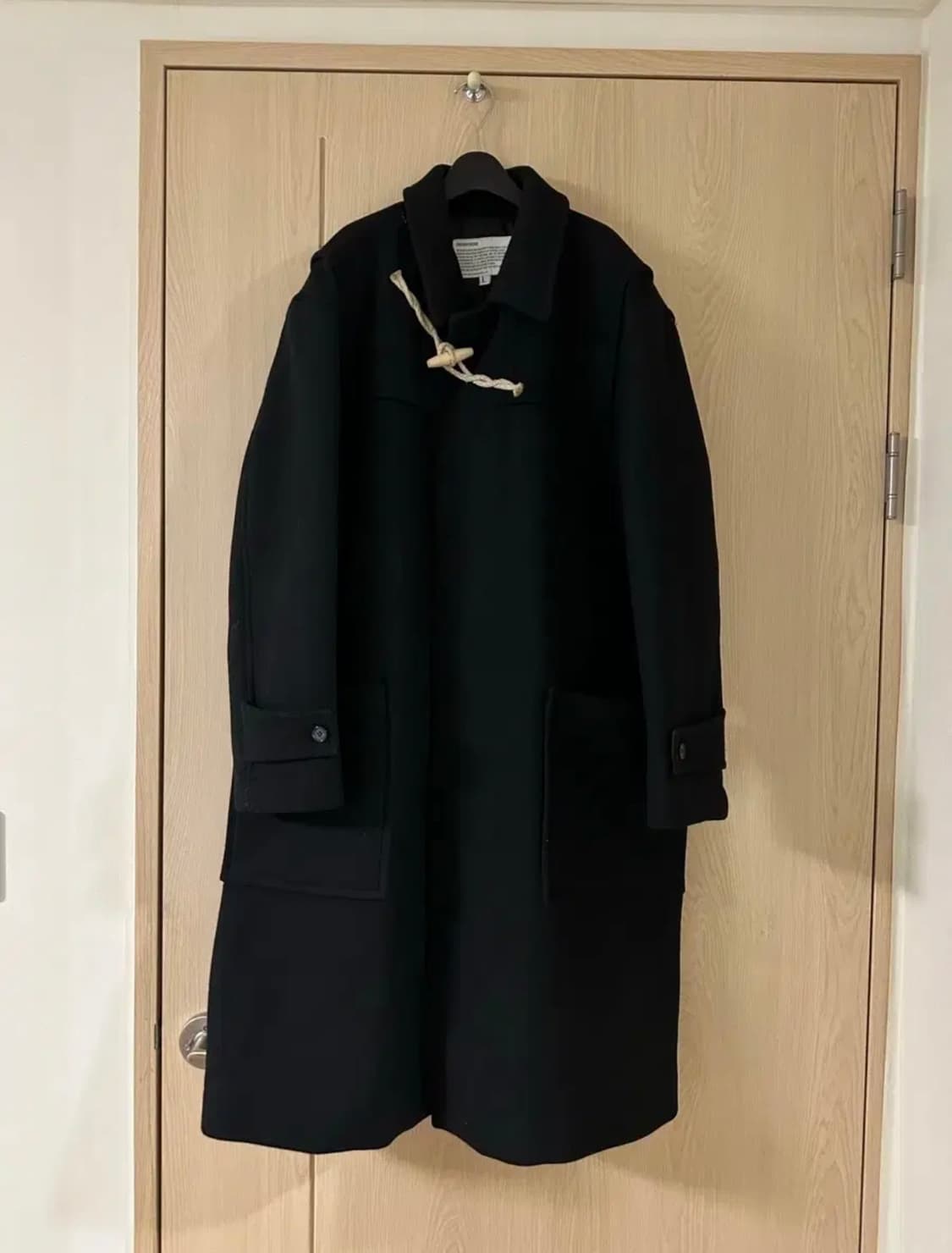 유니폼브릿지 더플코트 블랙 라지 상품이미지1