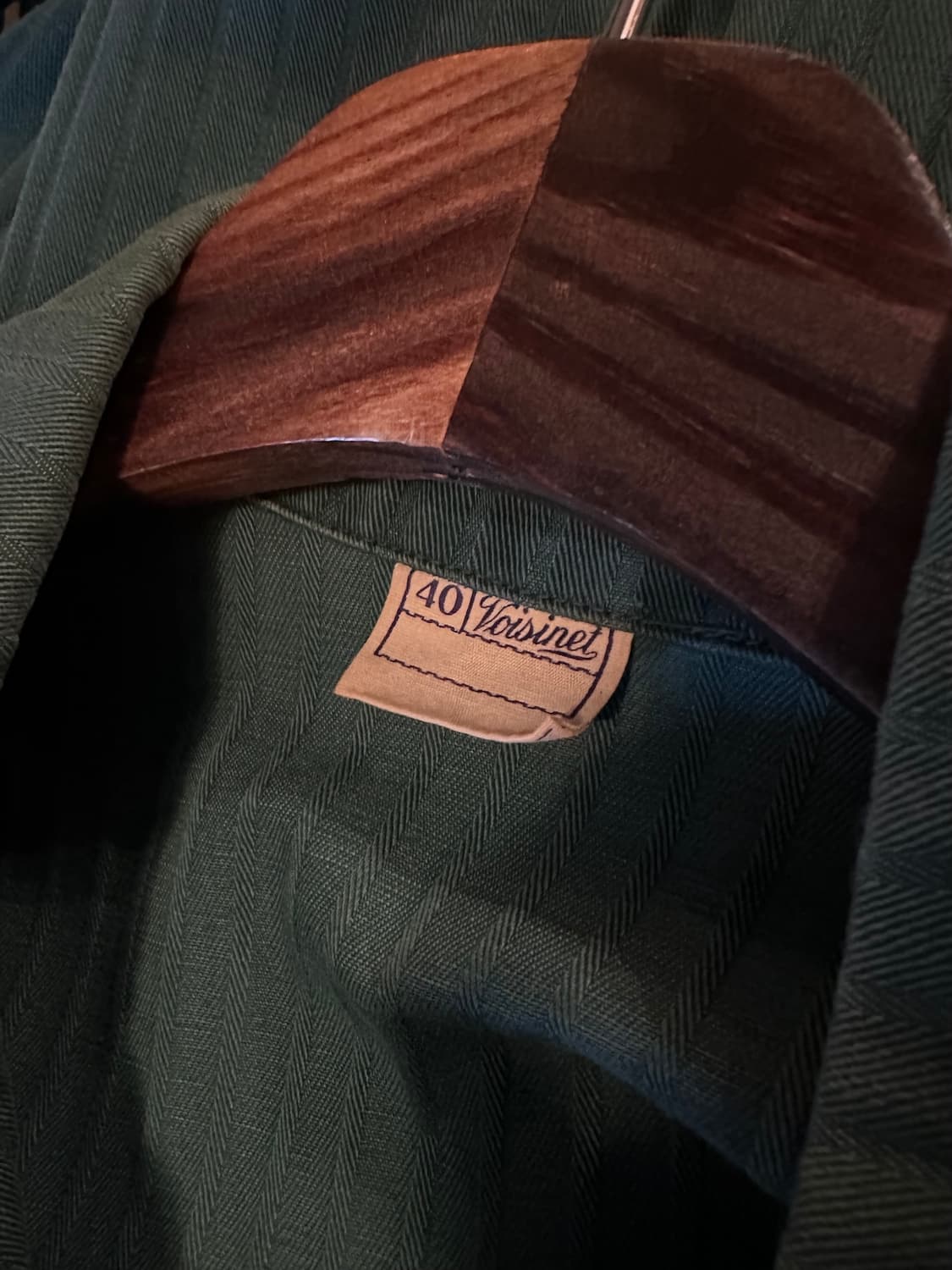 50s USA 빈티지 헤링본 트윌 체인스티치 워크 자켓 상품이미지6