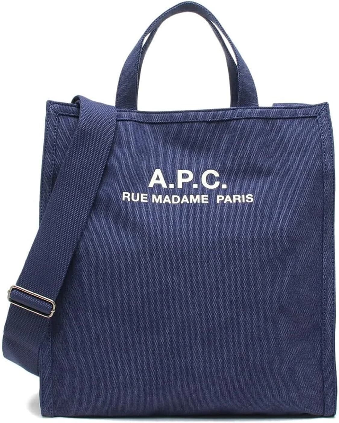 (새상품)APC 아페쎄 정품 리쿠퍼레이션 남녀공용 토트백 숄더백 네이비 상품이미지3