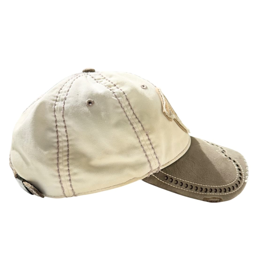 트루릴리전 Y2K 레더 코튼 로고 볼캡 상품이미지4