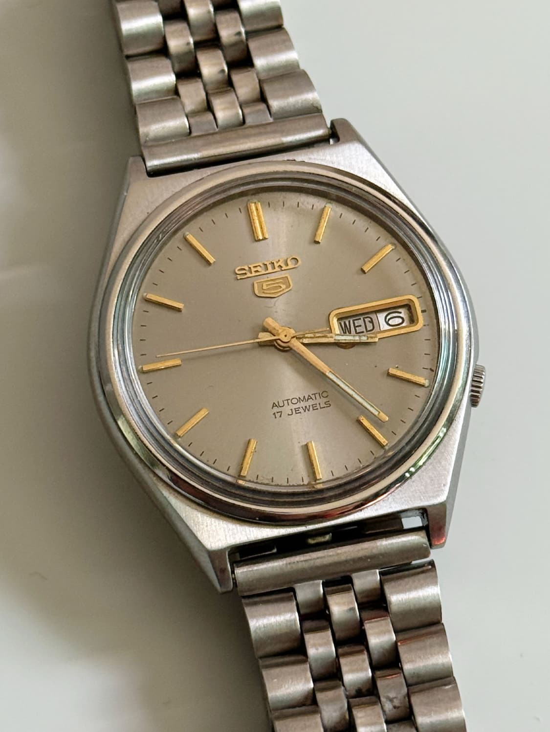 80s SEIKO5 Automatic Metal Watch 상품이미지2
