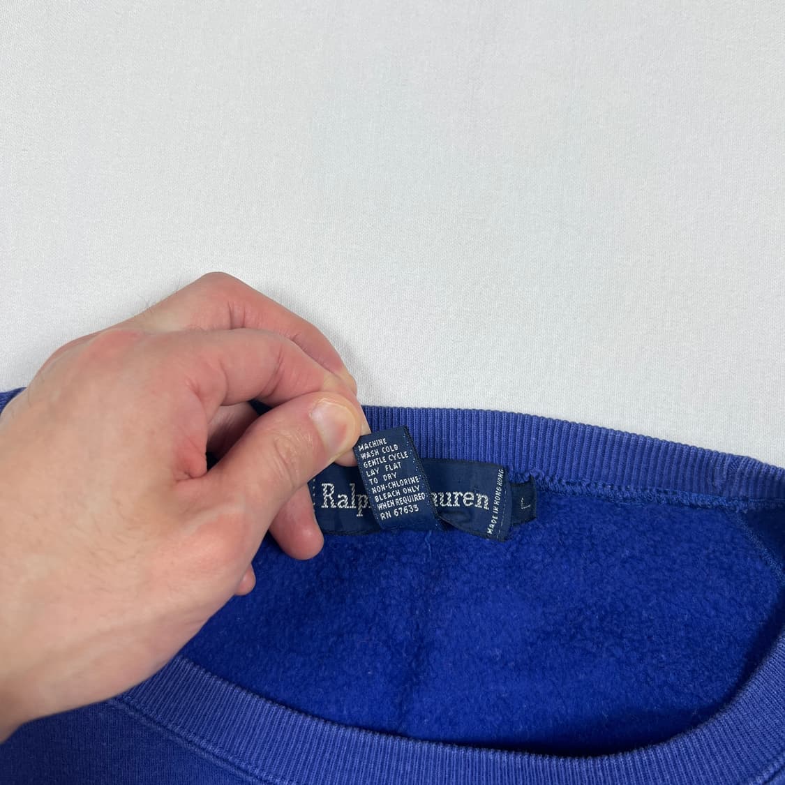 90’s 폴로랄프로렌 polo 수이사이드 스키 패치 맨투맨 상품이미지9