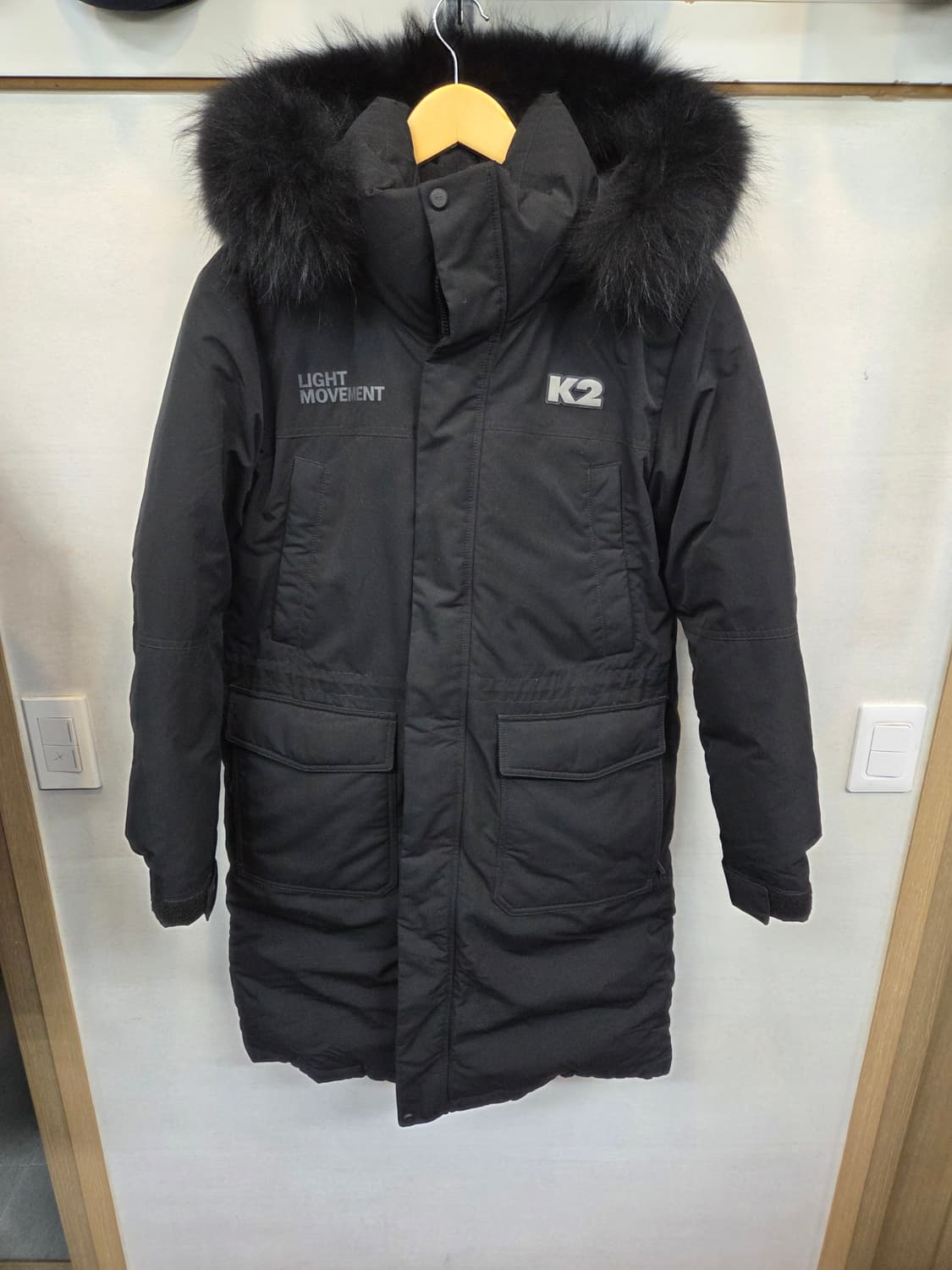 K2 남여공용 매킨리 라쿤퍼 구스다운 롱패딩 95 상품이미지1