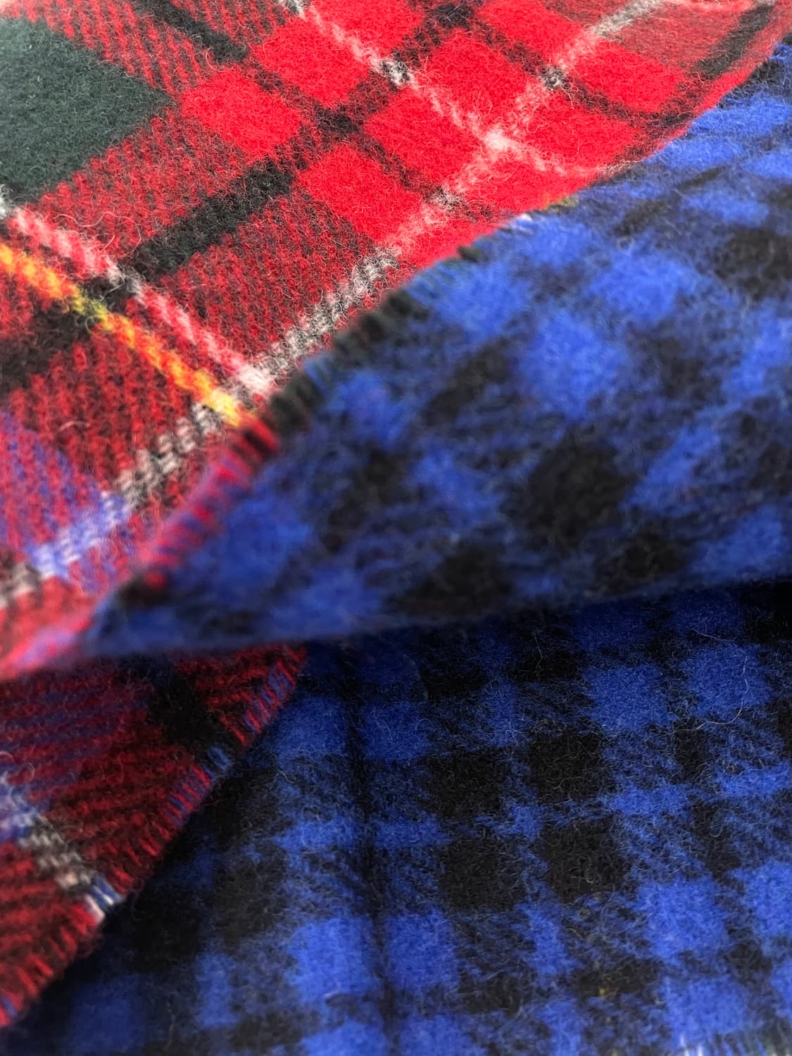 폴로 랄프로렌 리버시블 타탄 체크 머플러 상품이미지8