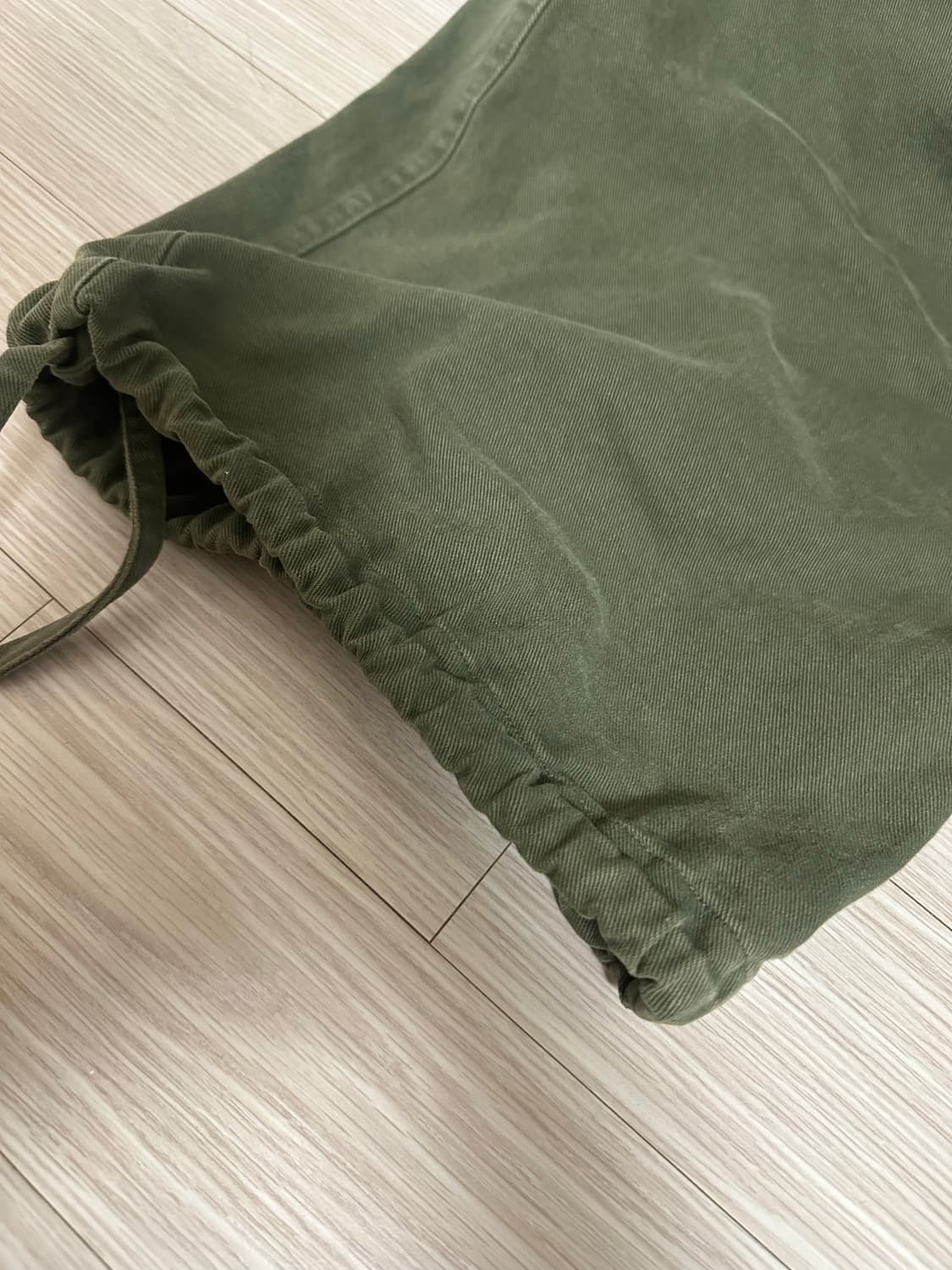 3 논노드 더블포켓 카고 팬츠 카키3 상품이미지6