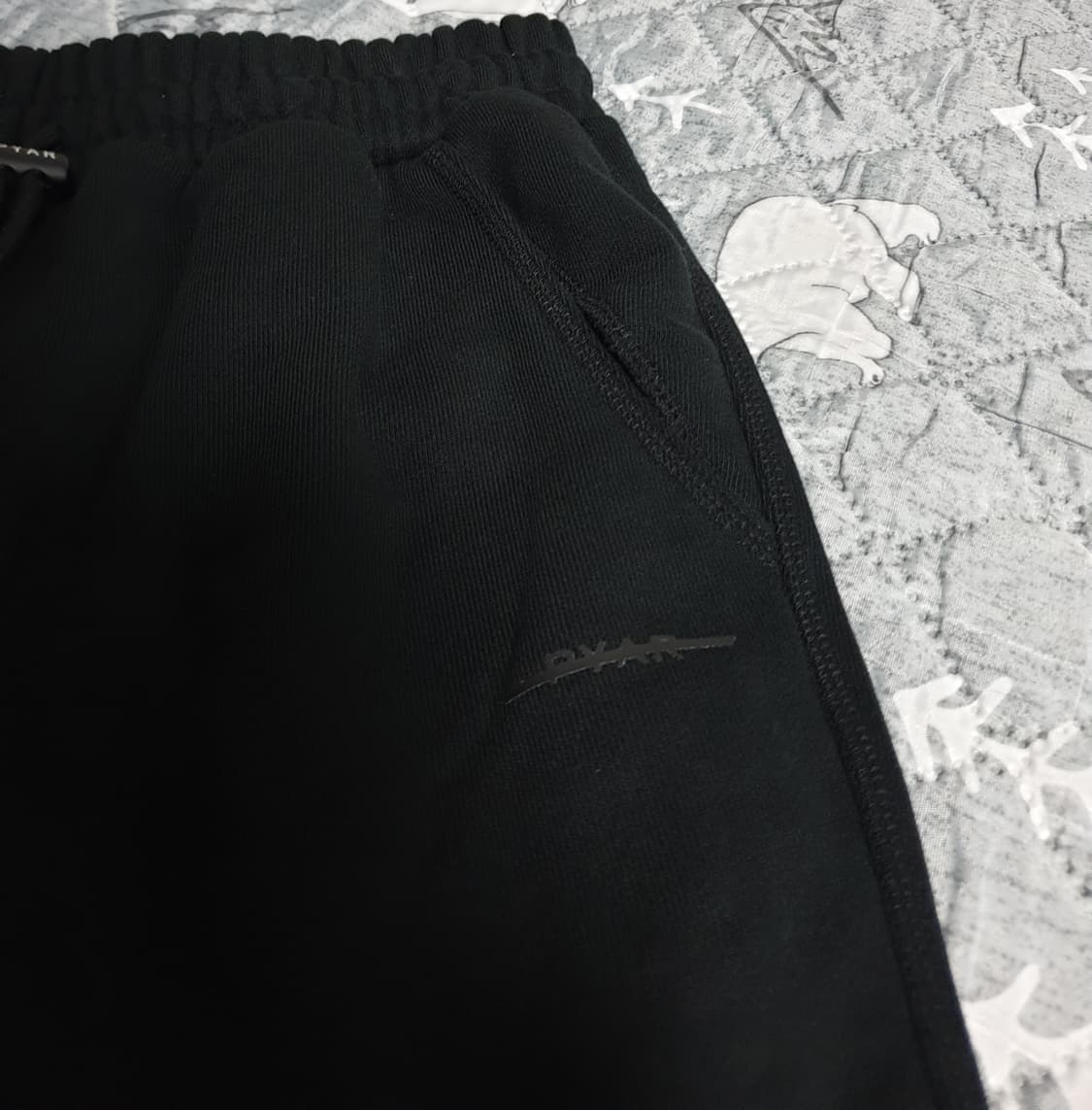 (한정판)사이키 아티스트 스웨트 팬츠 블랙 (M) 상품이미지2