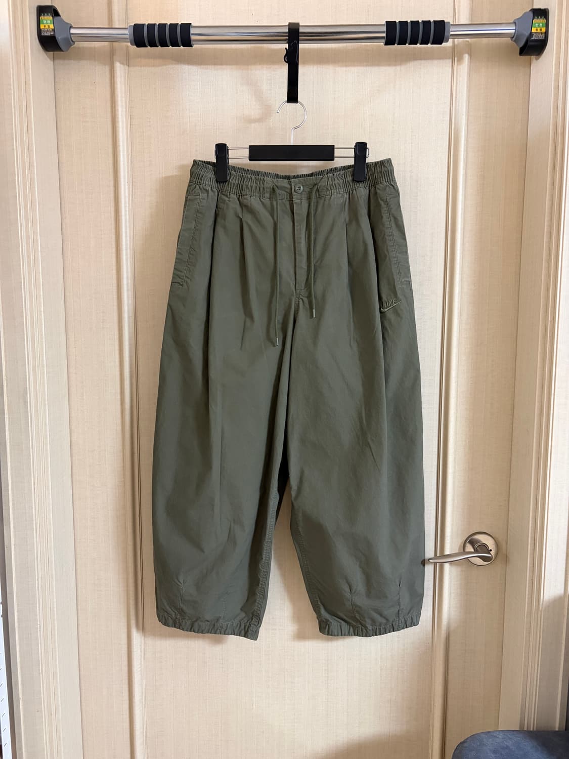 나이키 클럽 벌룬 팬츠 오버핏 올리브 M 상품이미지1