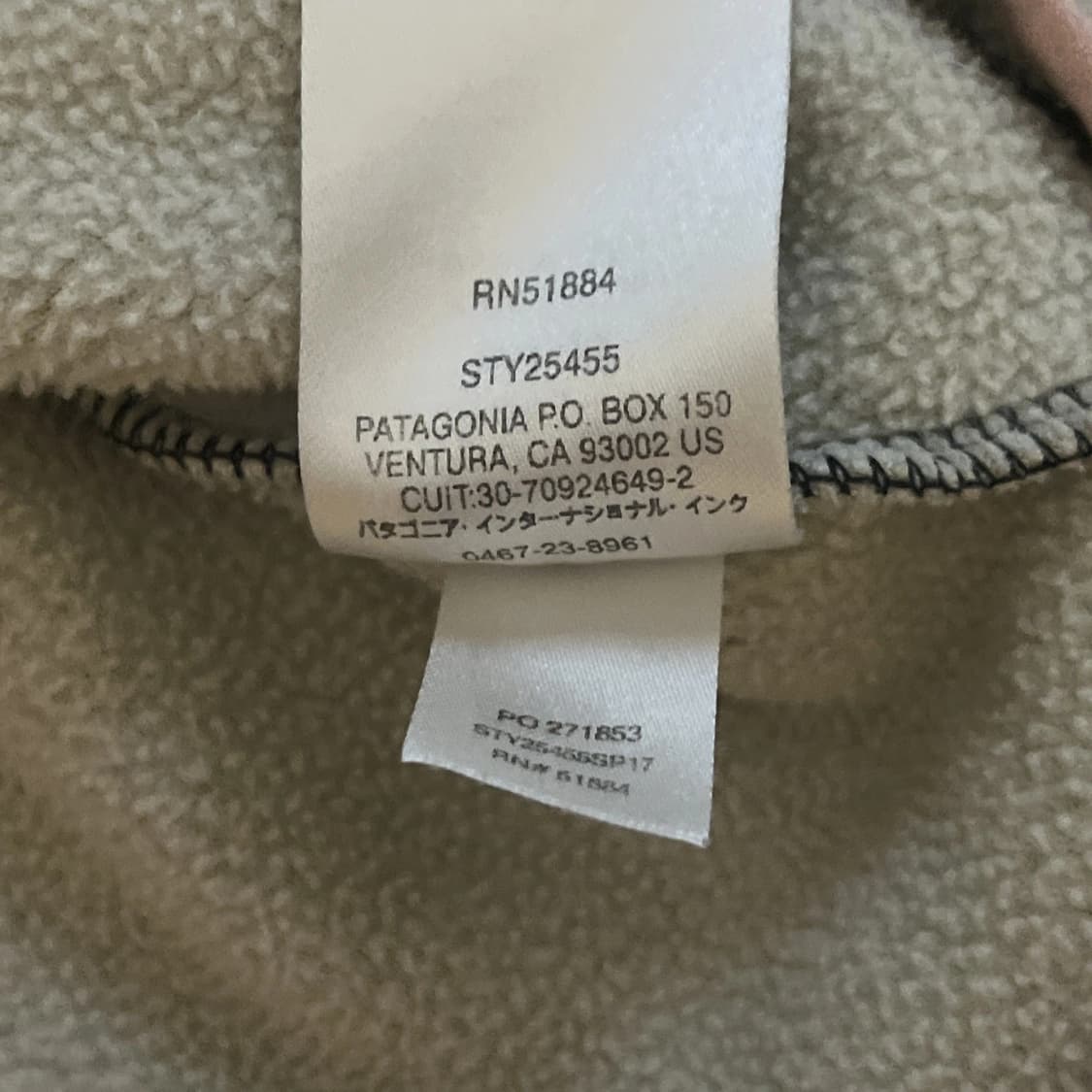 파타고니아 신칠라 스냅-T 블랙/오프화이트/핑크 상품이미지6