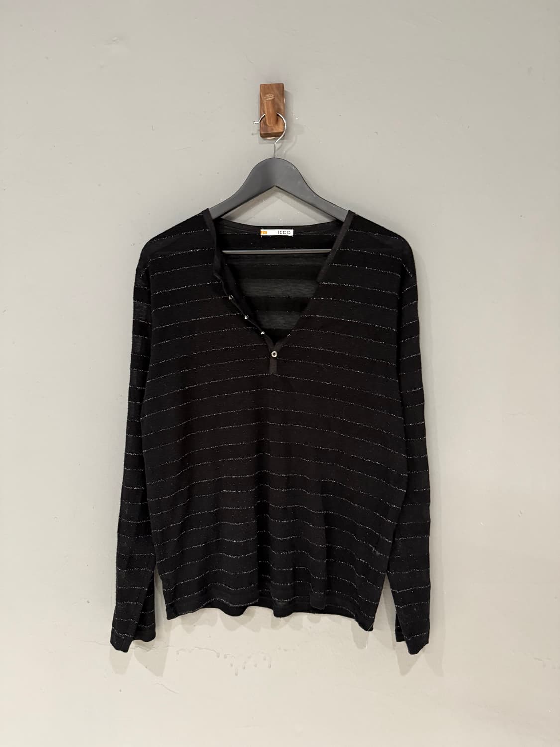 glitter stripe see-through long sleeve 상품이미지4