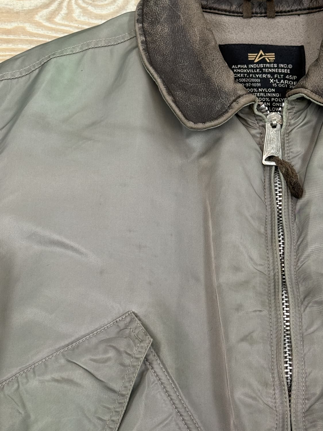 알파인더스트리 U.S.A.F 타입 CWU-45/P 자켓 상품이미지6