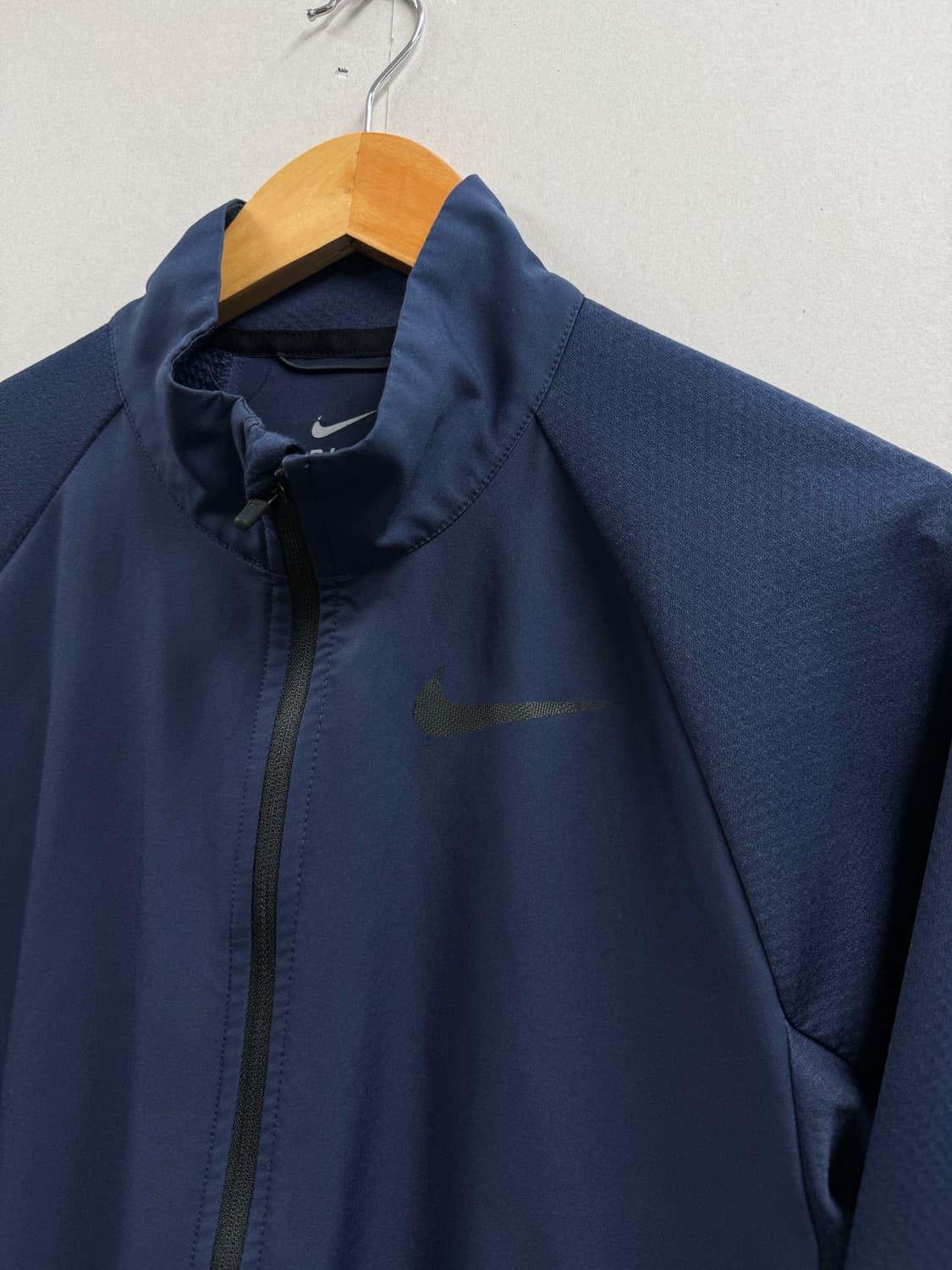 남성 100 L / 나이키 드라이핏 트레이닝 집업 네이비 상품이미지3