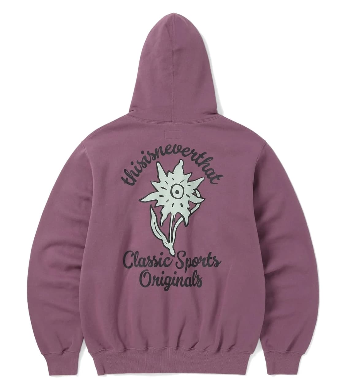 디스이즈네버댓 Edelweiss Hoodie Fuchsia 후드티 상품이미지2