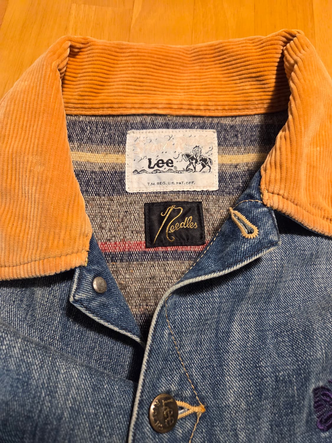 니들스 x 리 덩가리 자켓 상품이미지3