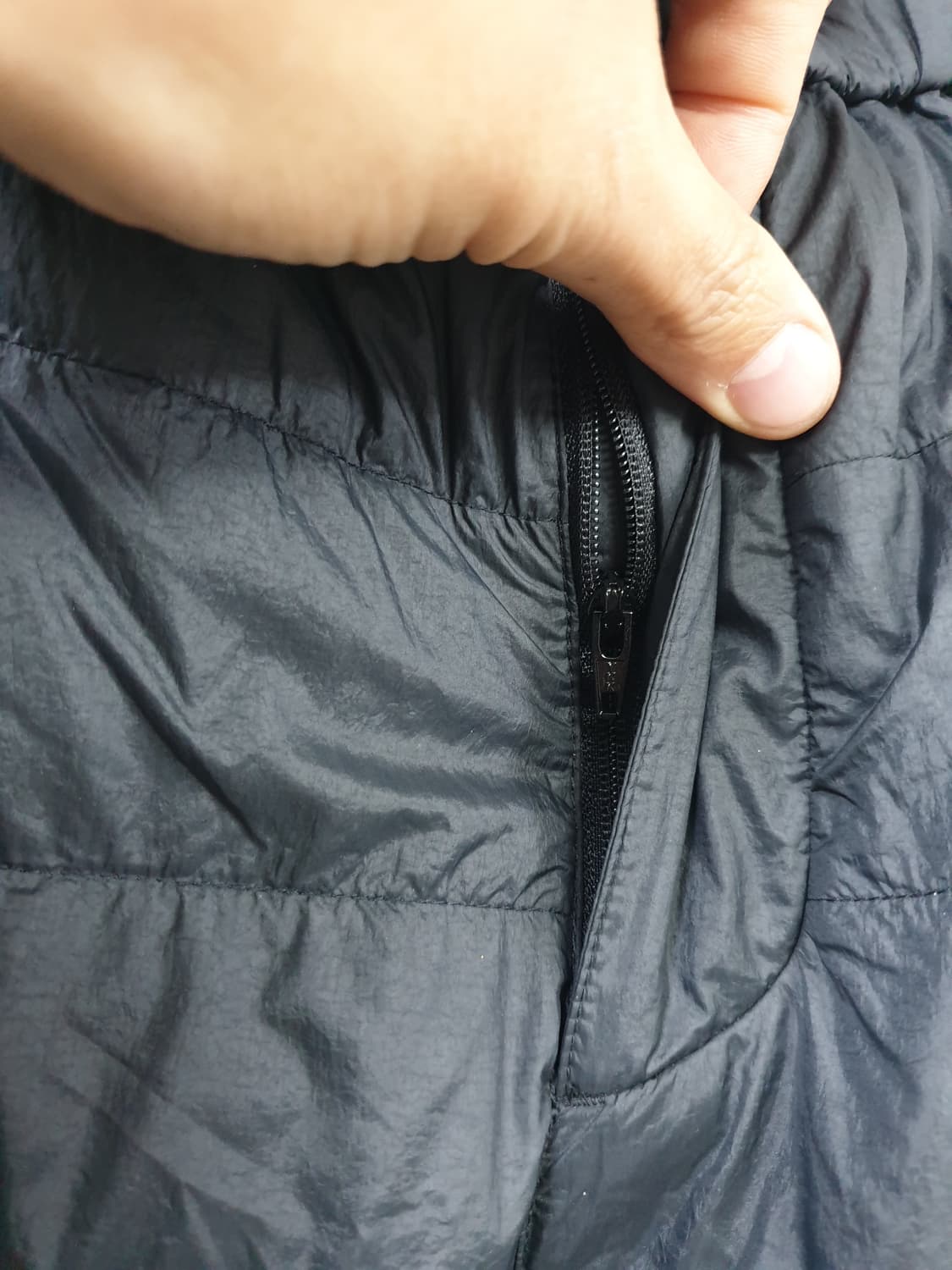 [남34] 코오롱 웨더몬스터 낚시패딩팬츠 구스 상품이미지4