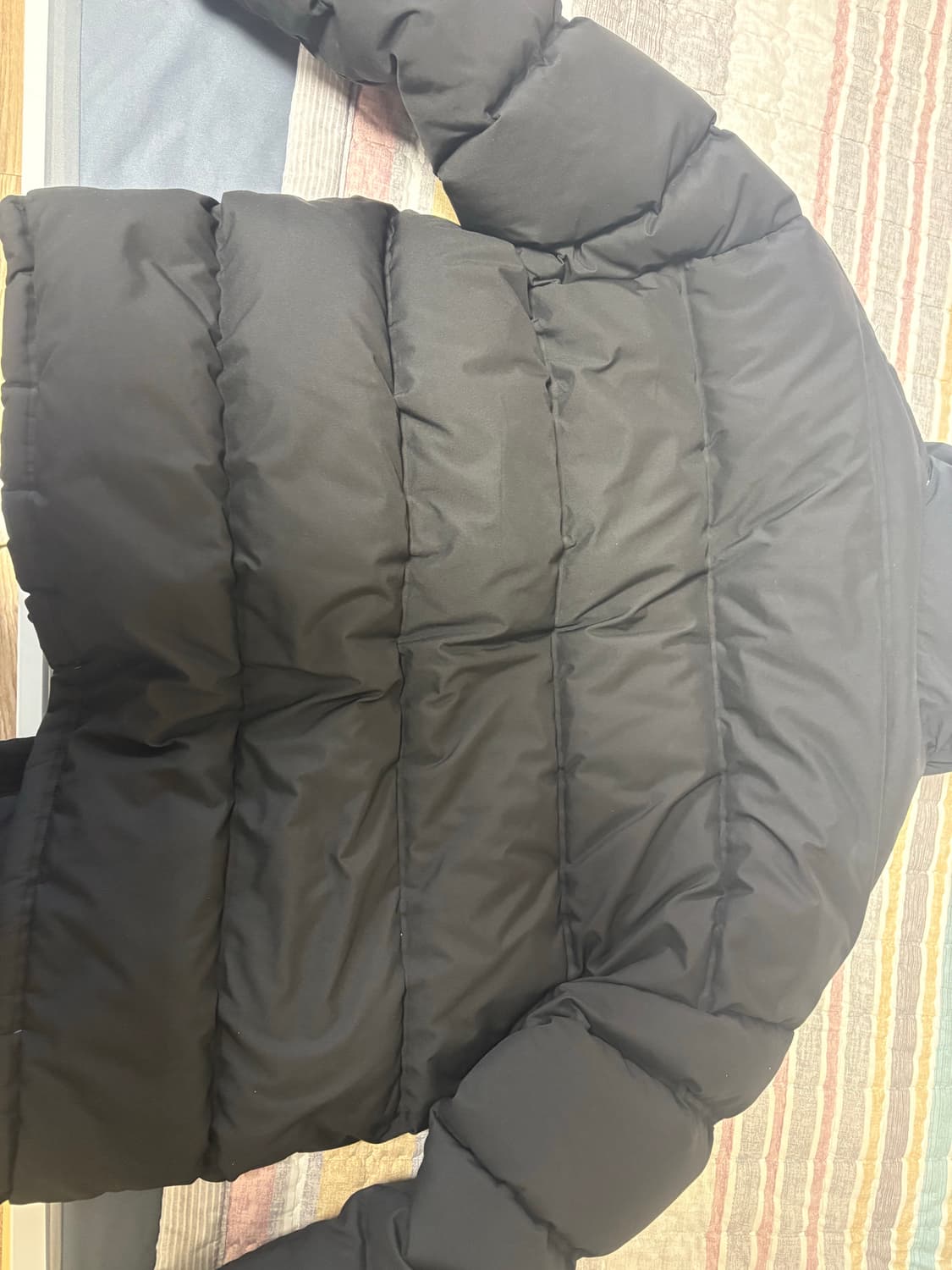 라퍼지스토어 덕다운 심리스 미니멀 푸퍼 숏패딩 상품이미지2