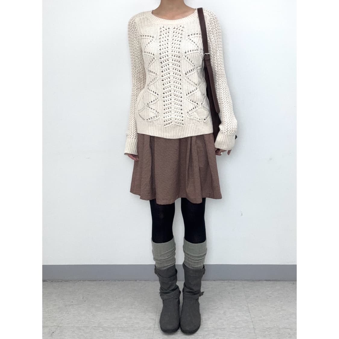 빈티지 아이보리 니트 상품이미지2